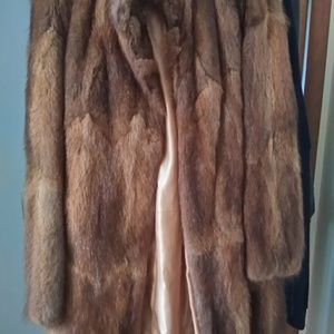 Vintage fur coat beaver